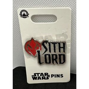 Disney Parks Pin Star Wars Sith Lord Sith Eternal Symbol Trading Pin